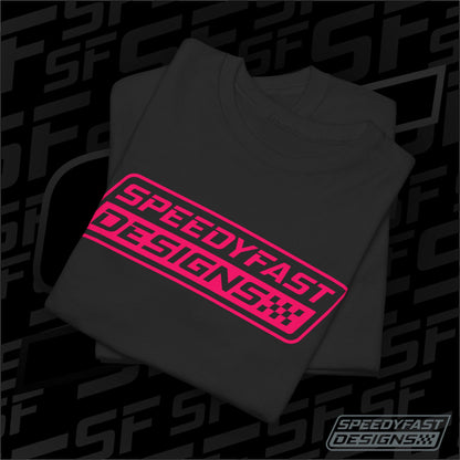 SpeedyFast Designs Pink Logo