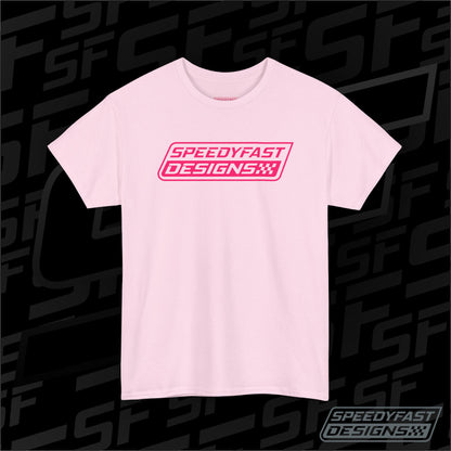 SpeedyFast Designs Pink Logo