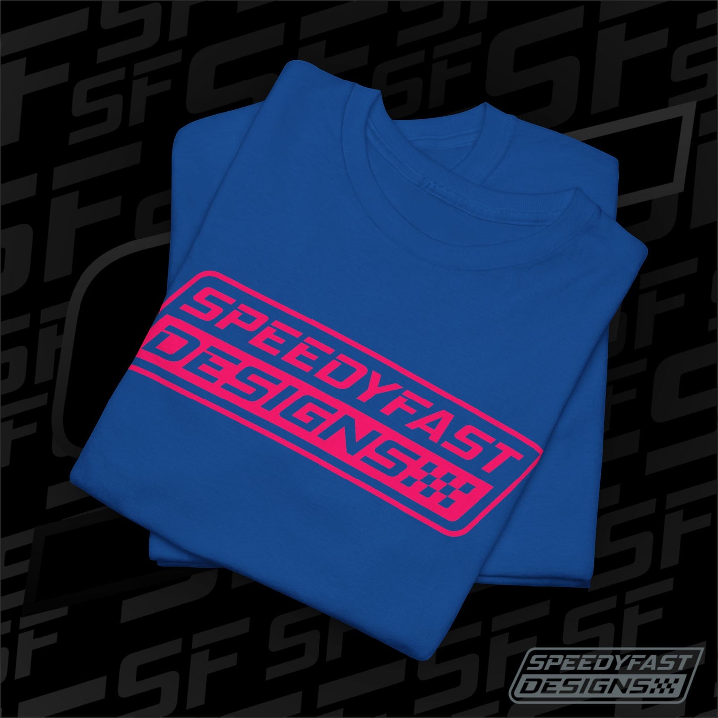 SpeedyFast Designs Pink Logo