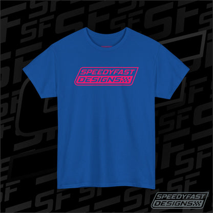 SpeedyFast Designs Pink Logo