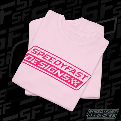 SpeedyFast Designs Pink Logo